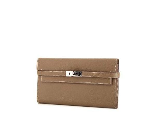 HERMES KELLY CLASSIC WALLET ÉTOUPE H051300CC18