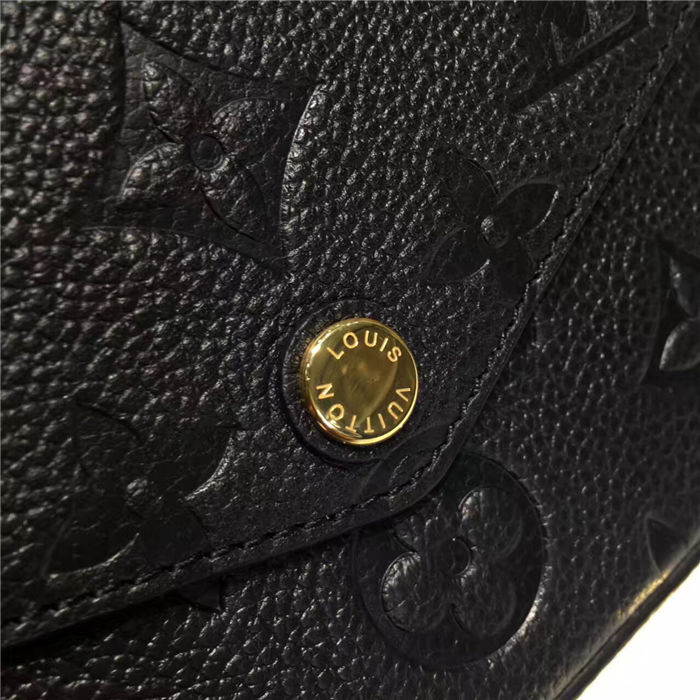 LOUIS VUITTON FÉLICIE POCHETTE BLACK M64064 - Image 3