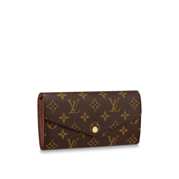 Louis Vuitton Monogram Sarah Wallet 19cm Brown M60531