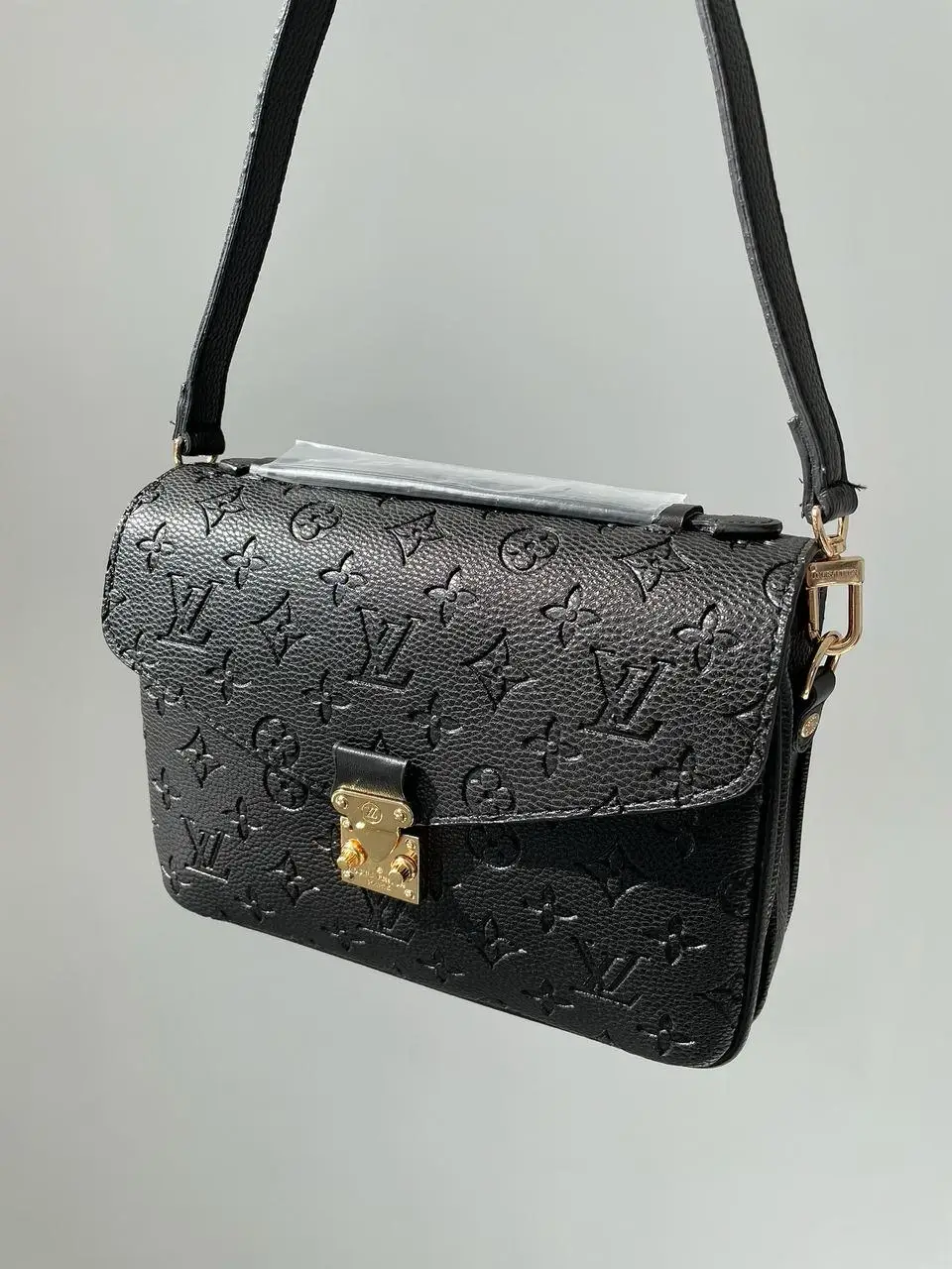 LOUIS VUITTON POCHETTE MÉTIS MONOGRAM EMPREINTE BLACK 25CM M41487 - Image 5
