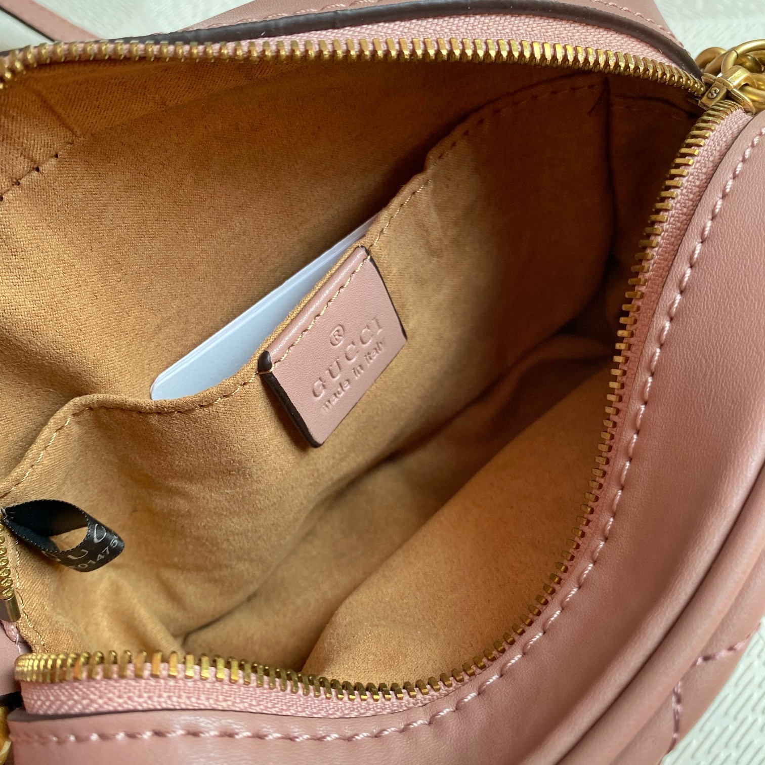 GUCCI GG MARMONT SMALL SHOULDER BAG PINK 24CM 447632 DTD1T 5729 GUCCI - Image 7