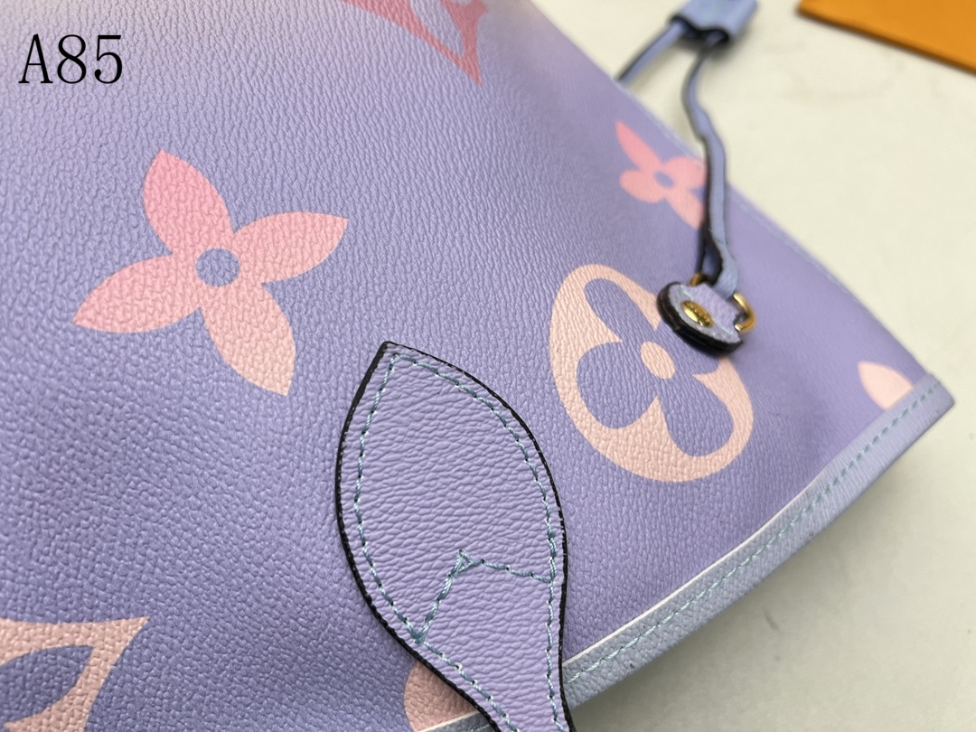 LOUIS VUITTON NEVERFULL MM SUNRISE PASTEL 31CM M46077 - Image 4