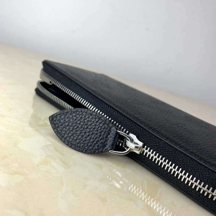 LOUIS VUITTON ZIPPY WALLET BLACK M61867 - Image 2