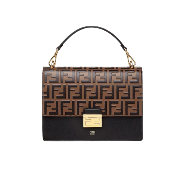 FENDI KAN I BLACK 8BT315A5TZF13WB