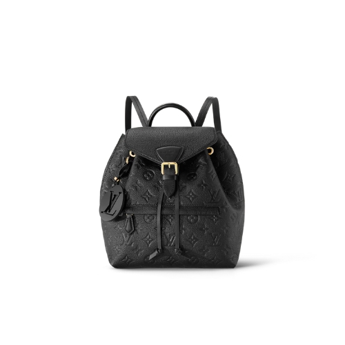 LOUIS VUITTON MONTSOURIS BACKPACK BLACK M45205