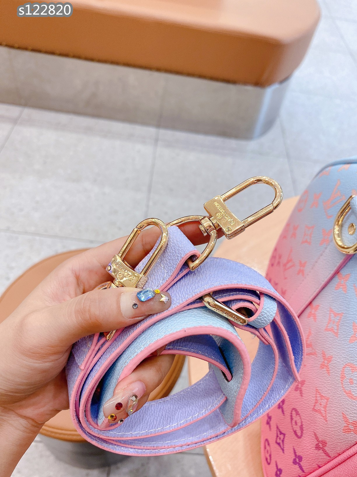 LOUIS VUITTON KEEPALL SUNRISE PASTEL 50CM M59943 - Image 5