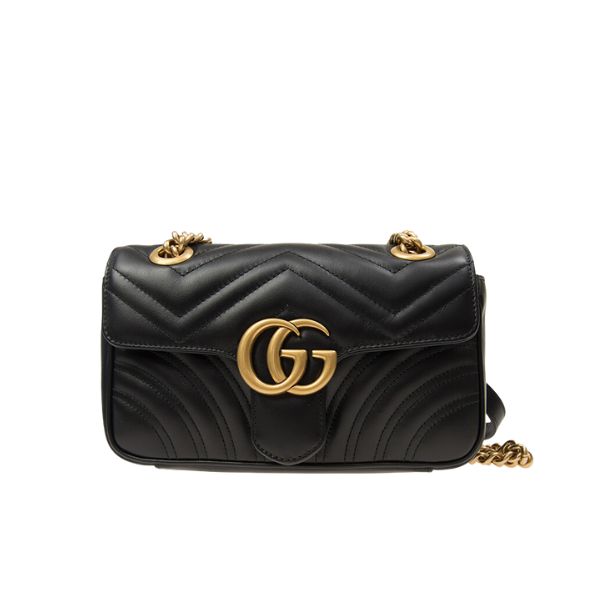 GUCCI Marmont matelassé mini bag 446744 DTDIT 1000