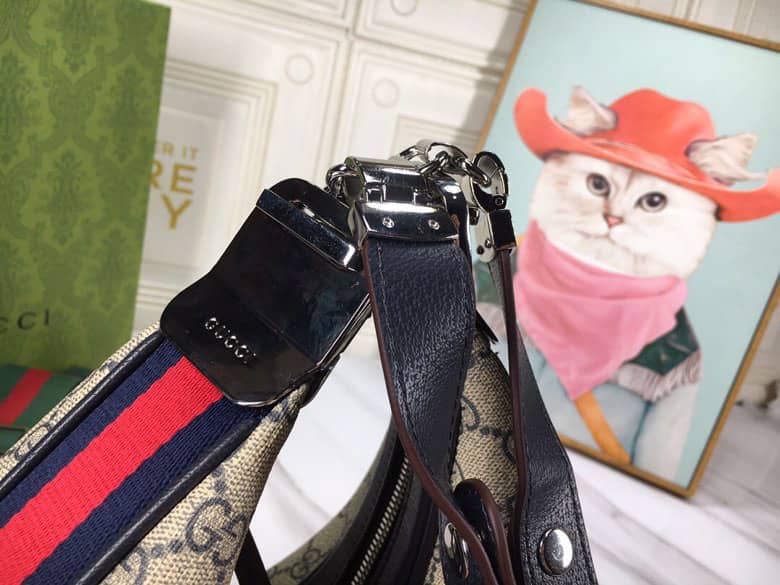 GUCCI GG ATTACHE LARGE SHOULDER BAG BEIGE 35CM 702823 96GRN 4082 - Image 5