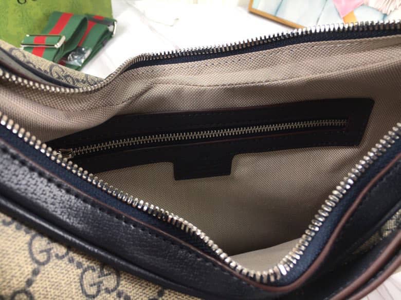 GUCCI GG ATTACHE LARGE SHOULDER BAG BEIGE 35CM 702823 96GRN 4082 - Image 6