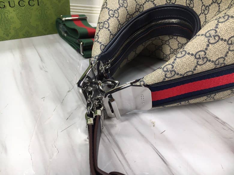 GUCCI GG ATTACHE LARGE SHOULDER BAG BEIGE 35CM 702823 96GRN 4082 - Image 8
