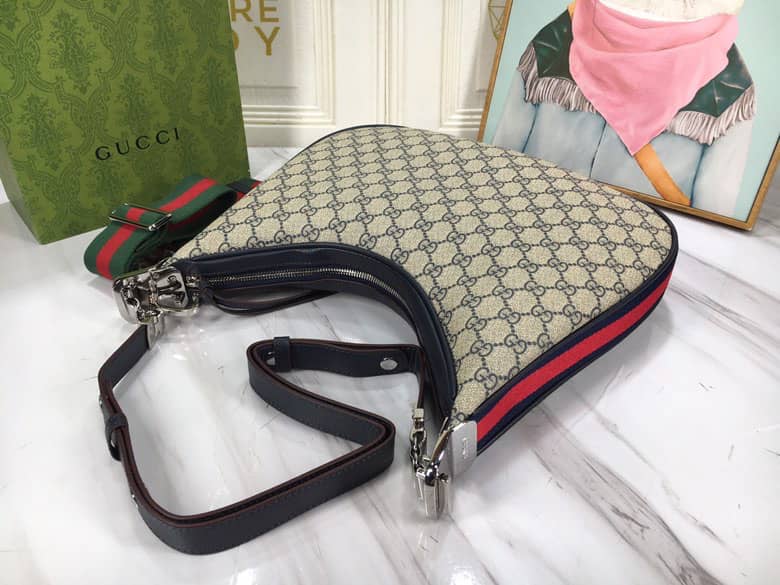 GUCCI GG ATTACHE LARGE SHOULDER BAG BEIGE 35CM 702823 96GRN 4082 - Image 9