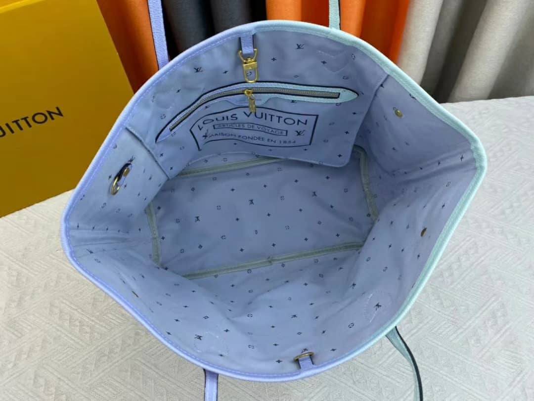 LOUIS VUITTON NEVERFULL MM SUNRISE PASTEL 31CM M46077 - Image 7