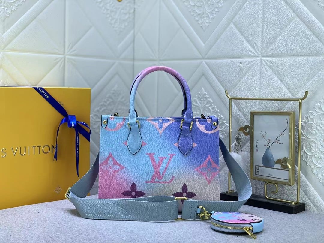 LOUIS VUITTON ONTHEGO PM 25CM SUNRISE PASTEL M59856 - Image 3