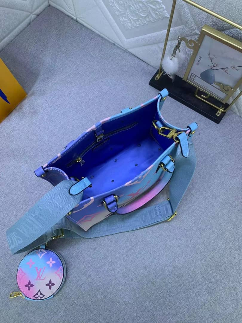 LOUIS VUITTON ONTHEGO PM 25CM SUNRISE PASTEL M59856 - Image 6