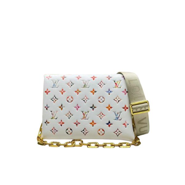 LOUIS VUITTON BOLSO COUSSIN PM WHITE 26CM M21209