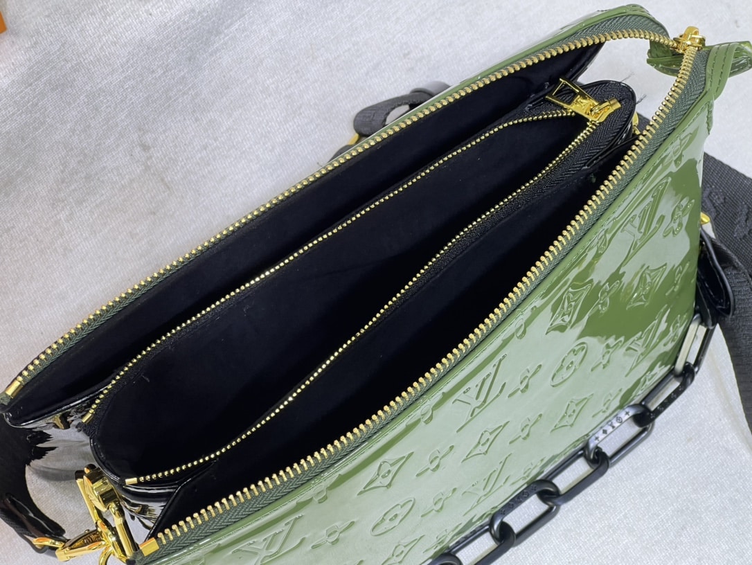 LOUIS VUITTON COUSSIN PM BAG GREEN 26CM M20565 - Image 7