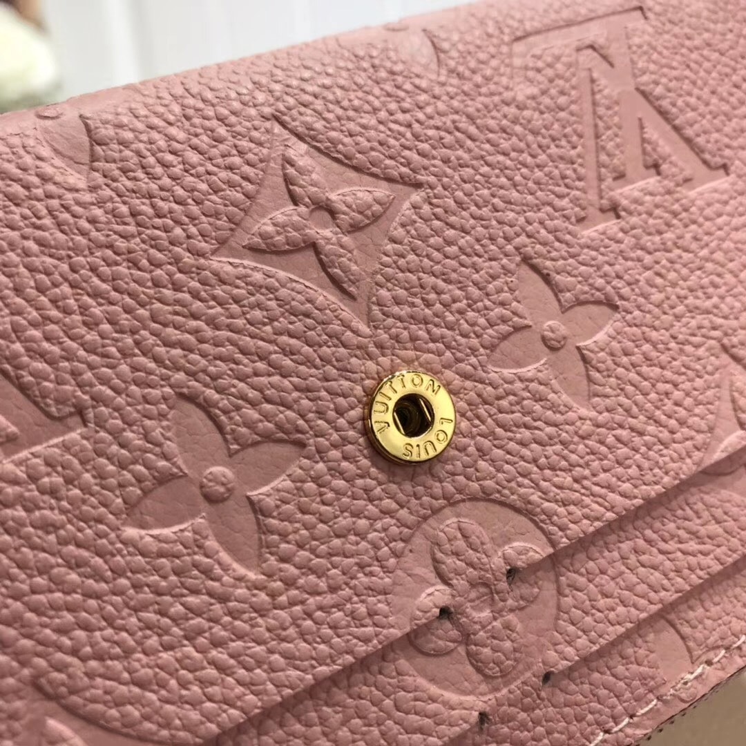 LOUIS VUITTON EMILIE WALLET PINK 19CM - Image 9