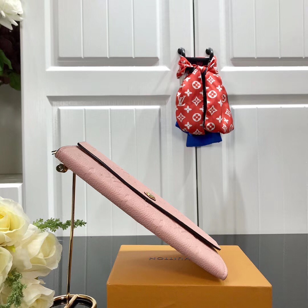 LOUIS VUITTON EMILIE WALLET PINK 19CM - Image 2