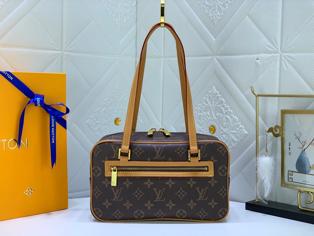 LOUIS VUITTON MONOGRAM POCHETTE CITE SHOULDER BAG 26CM M51182 - Image 9