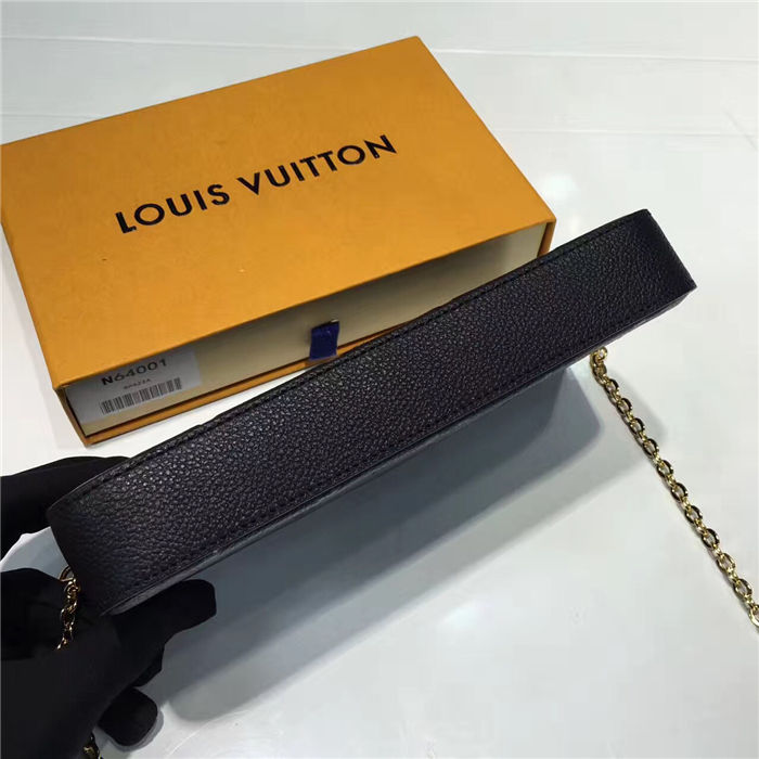 LOUIS VUITTON FÉLICIE POCHETTE BLACK M64064 - Image 2