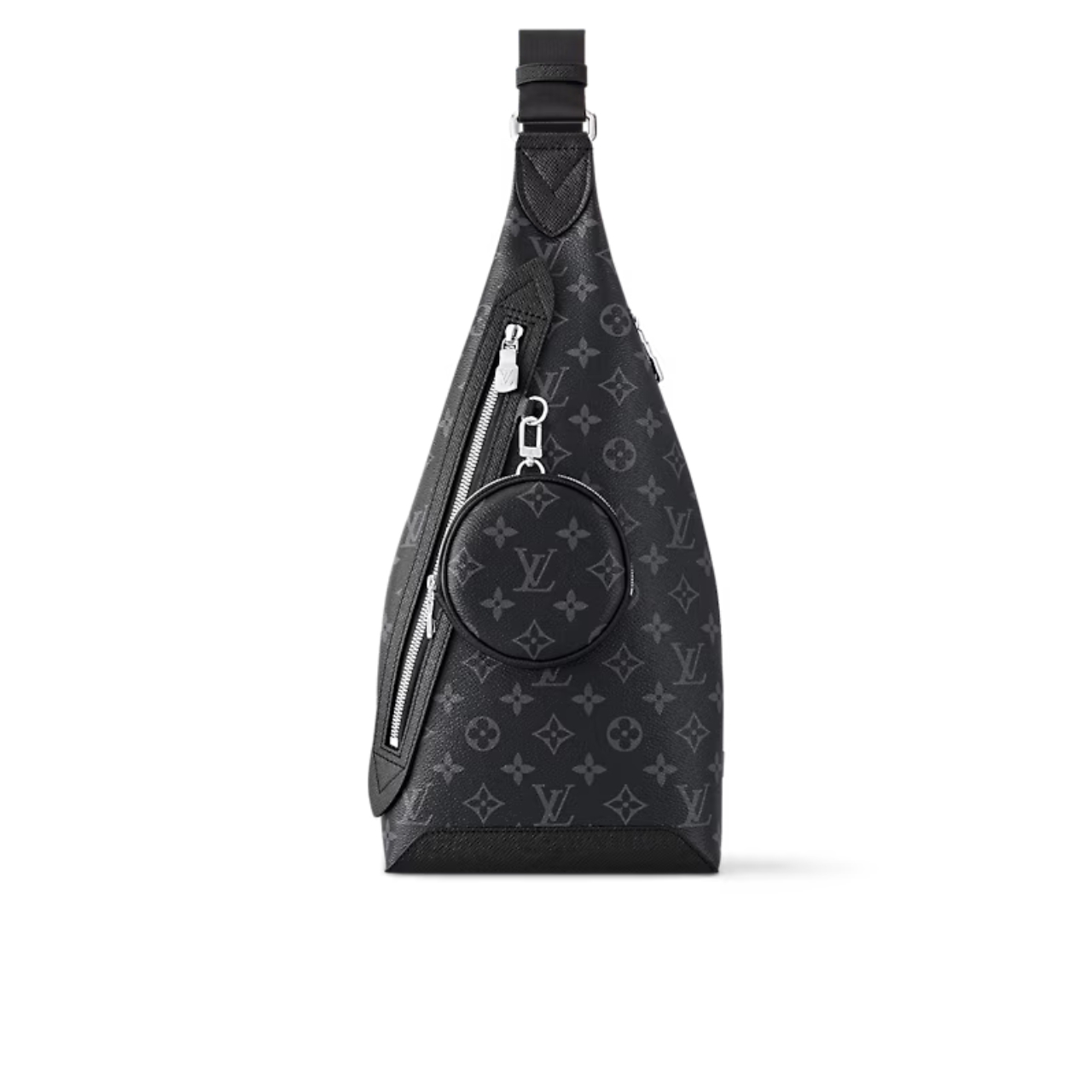 LOUIS VUITTON DUO SLING BAG CARO BLACK 42CM M30936