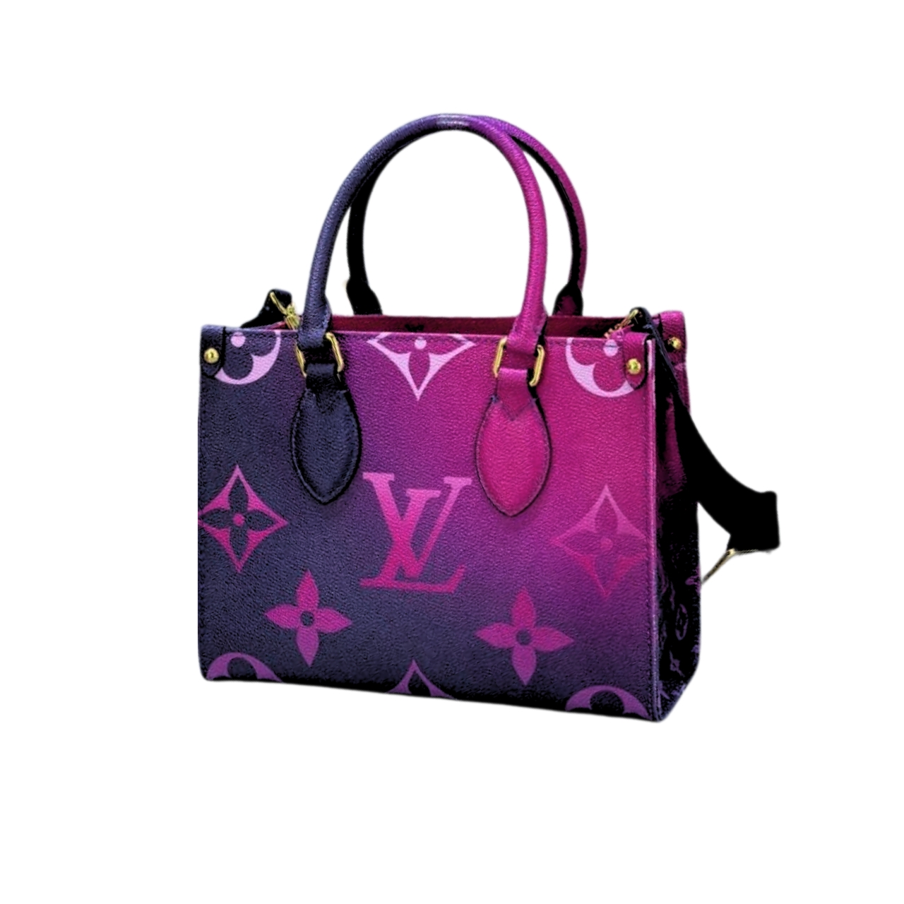 LOUIS VUITTON ONTHEGO MIDNIGHT FUCHSIA 25CM