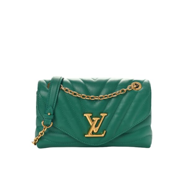 LOUIS VUITTON NEW WAVE CHAIN 24CM GREEN M58664