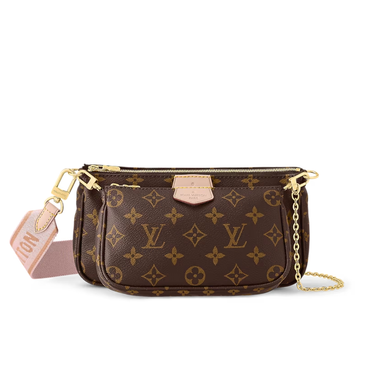 LOUIS VUITTON MULTI POCHETTE ACCESSOIRES PINK M44840