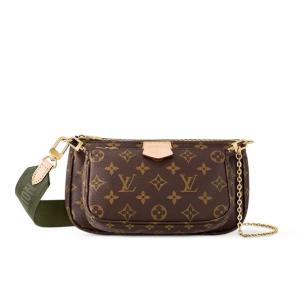 LOUIS VUITTON MULTI POCHETTE ACCESSOIRES KHAKI M44813