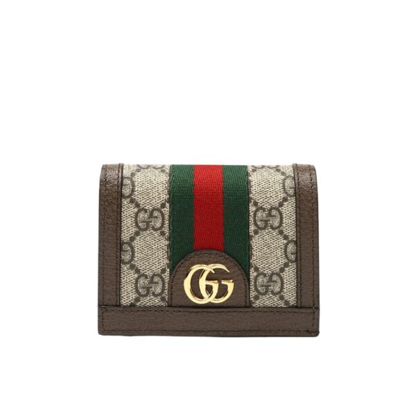 GUCCI OPHIDIA GG CARD CASE WALLET 11CM 523155 96IWG 8745