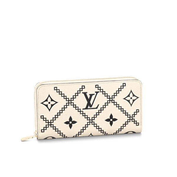 LOUIS VUITTON ZIPPY WALLET BEIGE M81138