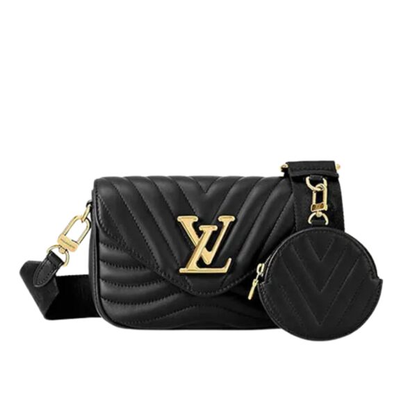 LOUIS VUITTON NEW WAVE MULTI POCHETTE 19CM BLACK M56461