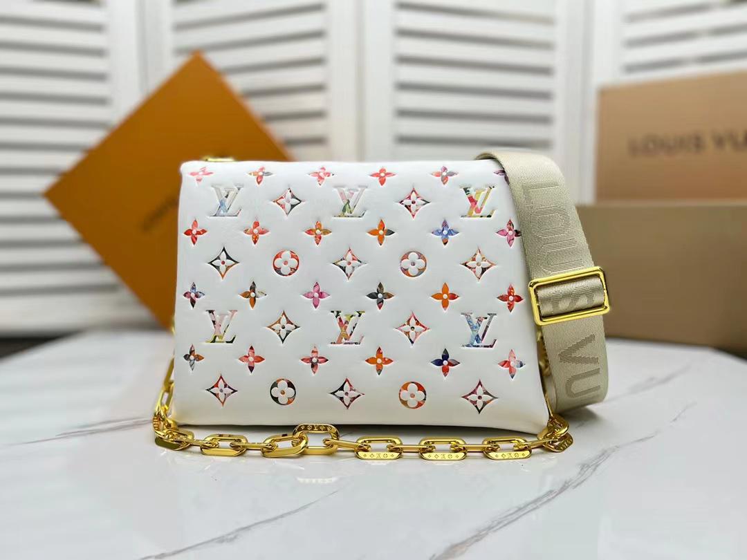 LOUIS VUITTON BOLSO COUSSIN PM WHITE 26CM M21209 - Image 6