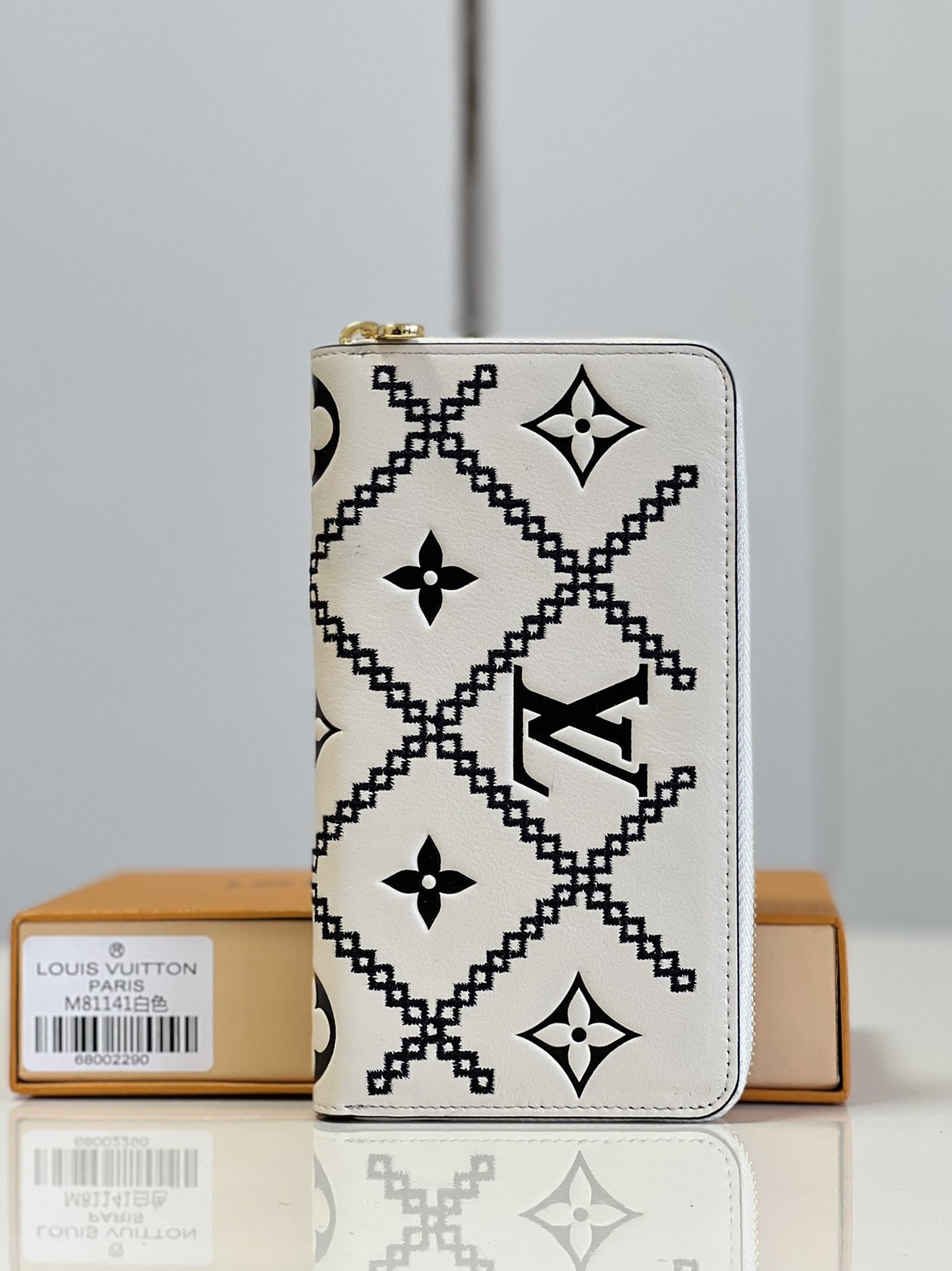 LOUIS VUITTON ZIPPY WALLET BEIGE M81138 - Image 7