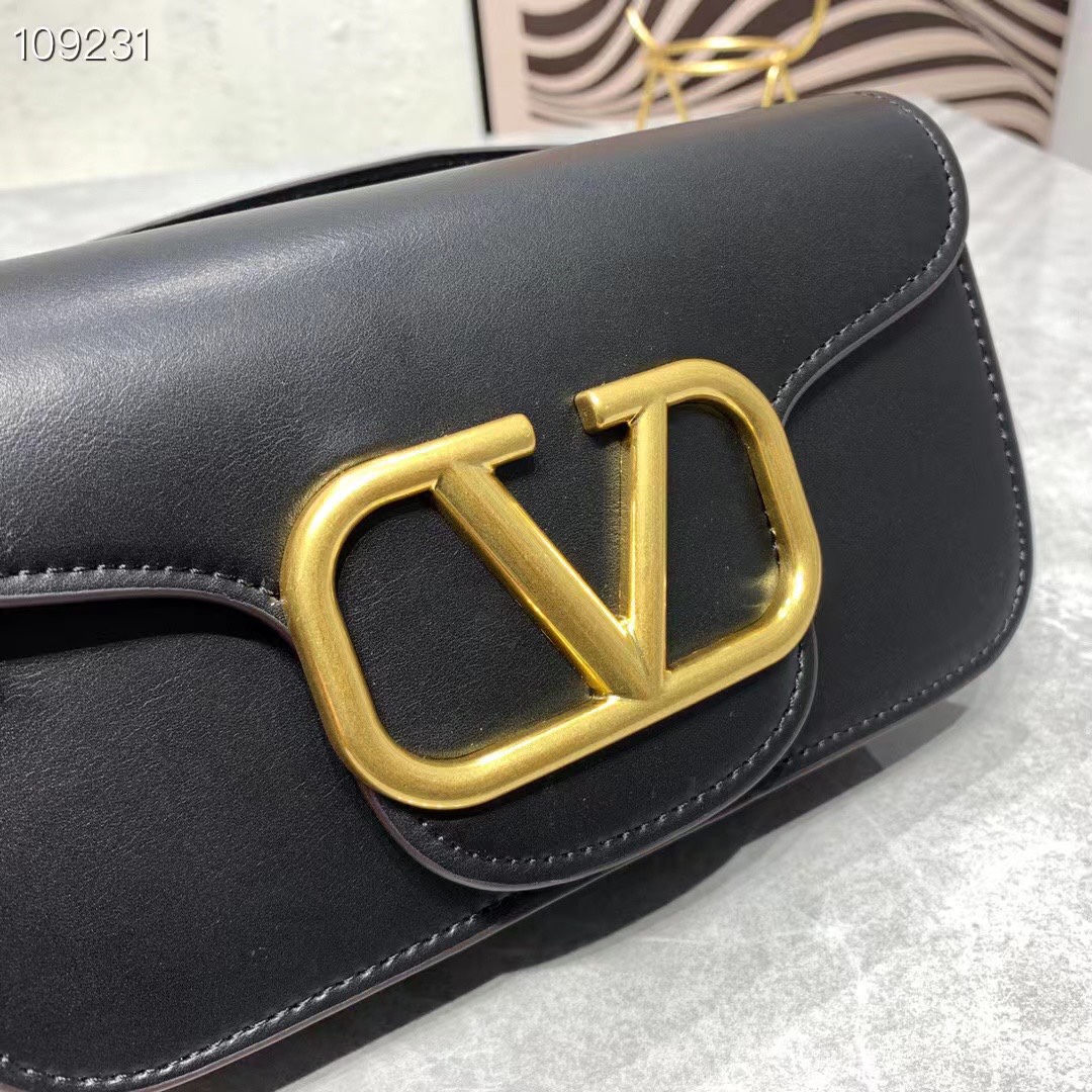 VALENTINO LOCÒ SMALL SHOULDER BAG IN BLACK 1W2B0K53ZXL0NO - Image 2