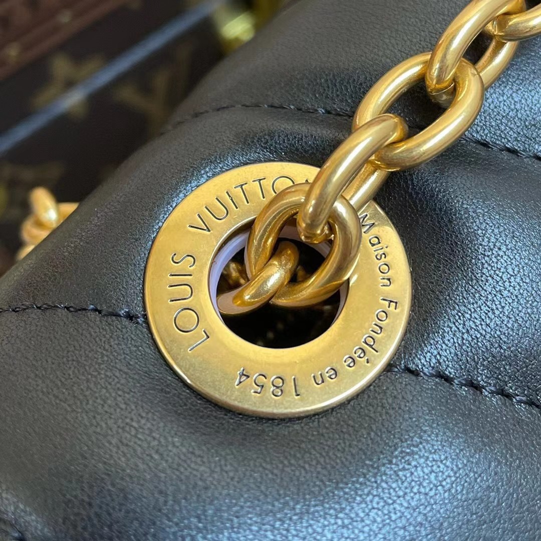 LOUIS VUITTON NEW WAVE CHAIN 24CM BLACK M58552 - Image 4