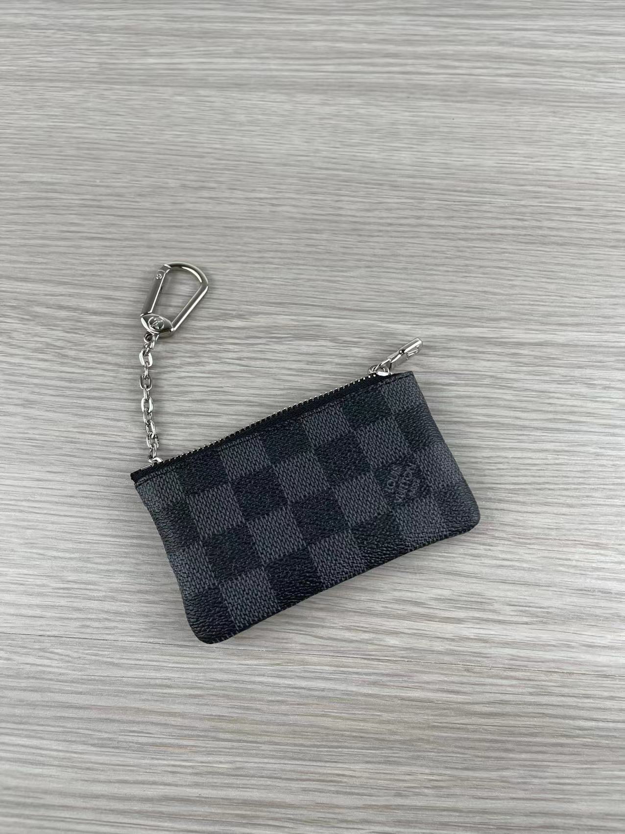 LOUIS VUITTON DAMIER GRAPHITE KEY POUCH M62650 - Image 6