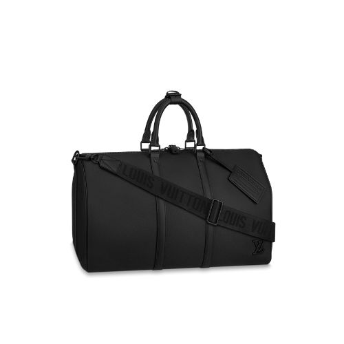 LOUIS VUITTON KEEPALL BANDOULIÈRE 50 BLACK M21420