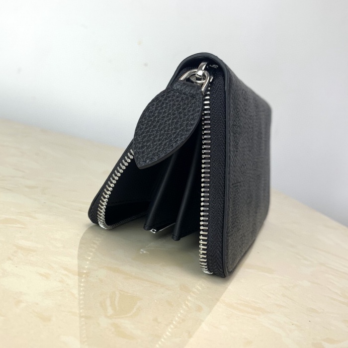 LOUIS VUITTON ZIPPY WALLET BLACK M61867 - Image 4