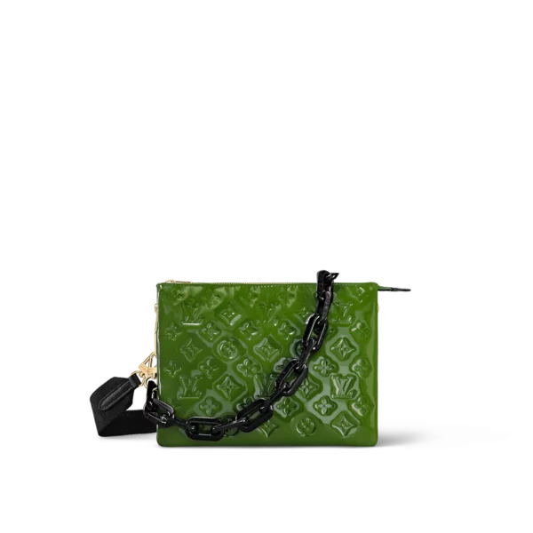 LOUIS VUITTON COUSSIN PM BAG GREEN 26CM M20565