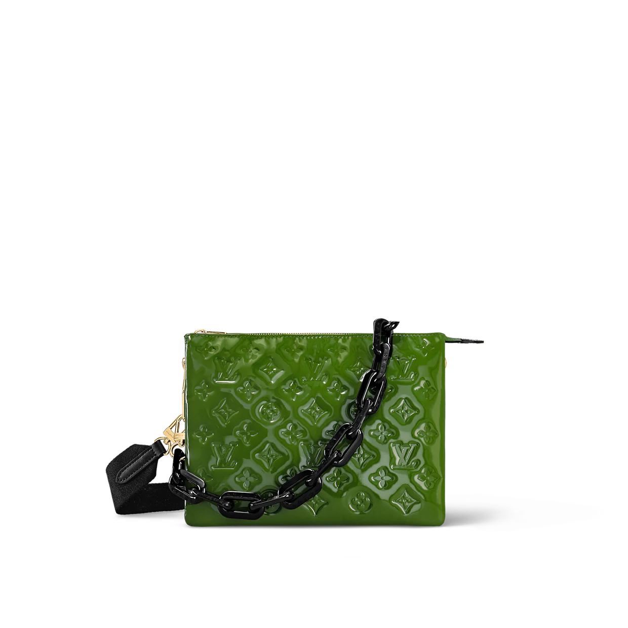 LOUIS VUITTON COUSSIN PM BAG GREEN 26CM M20565