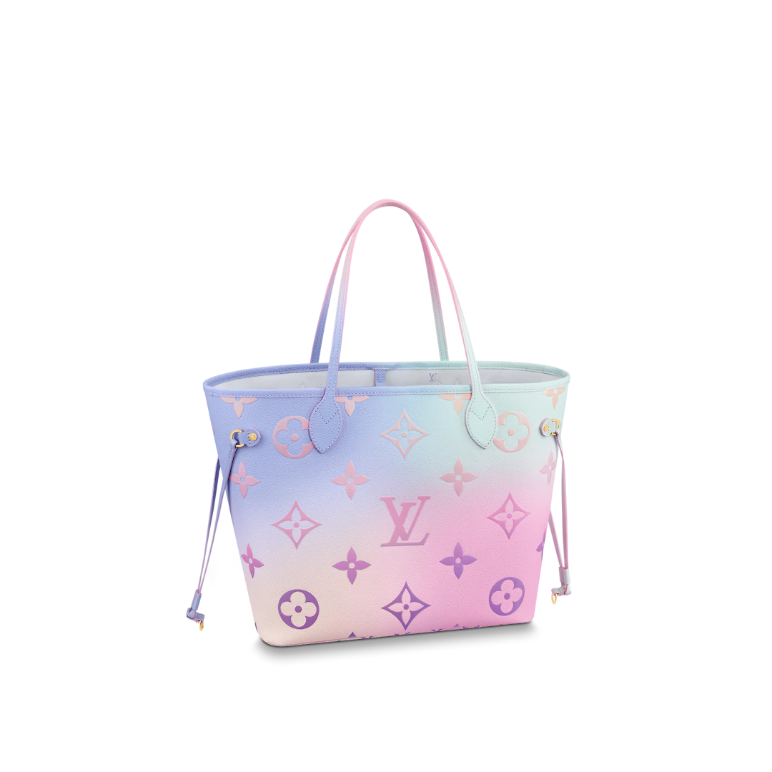 LOUIS VUITTON NEVERFULL MM SUNRISE PASTEL 31CM M46077