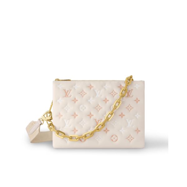 LOUIS VUITTON BOLSO COUSSIN PM CREAM 26CM M22398