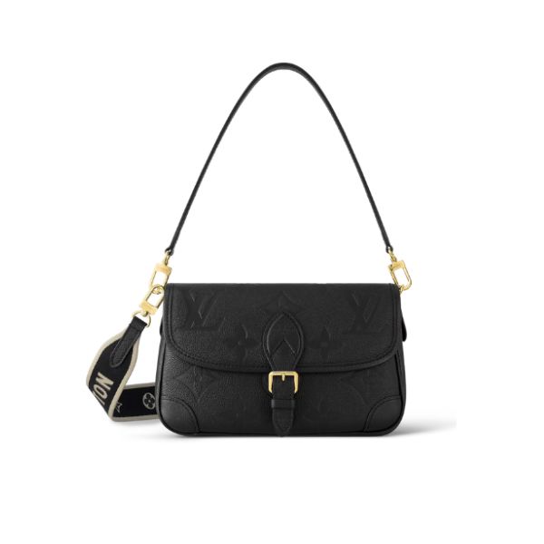 LOUIS VUITTON DIANE MONOGRAM IN BLACK 23CM M46386