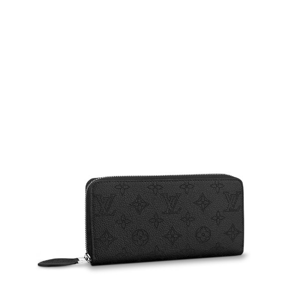 LOUIS VUITTON LONG ZIPPY WALLET BLACK 19CM M61867