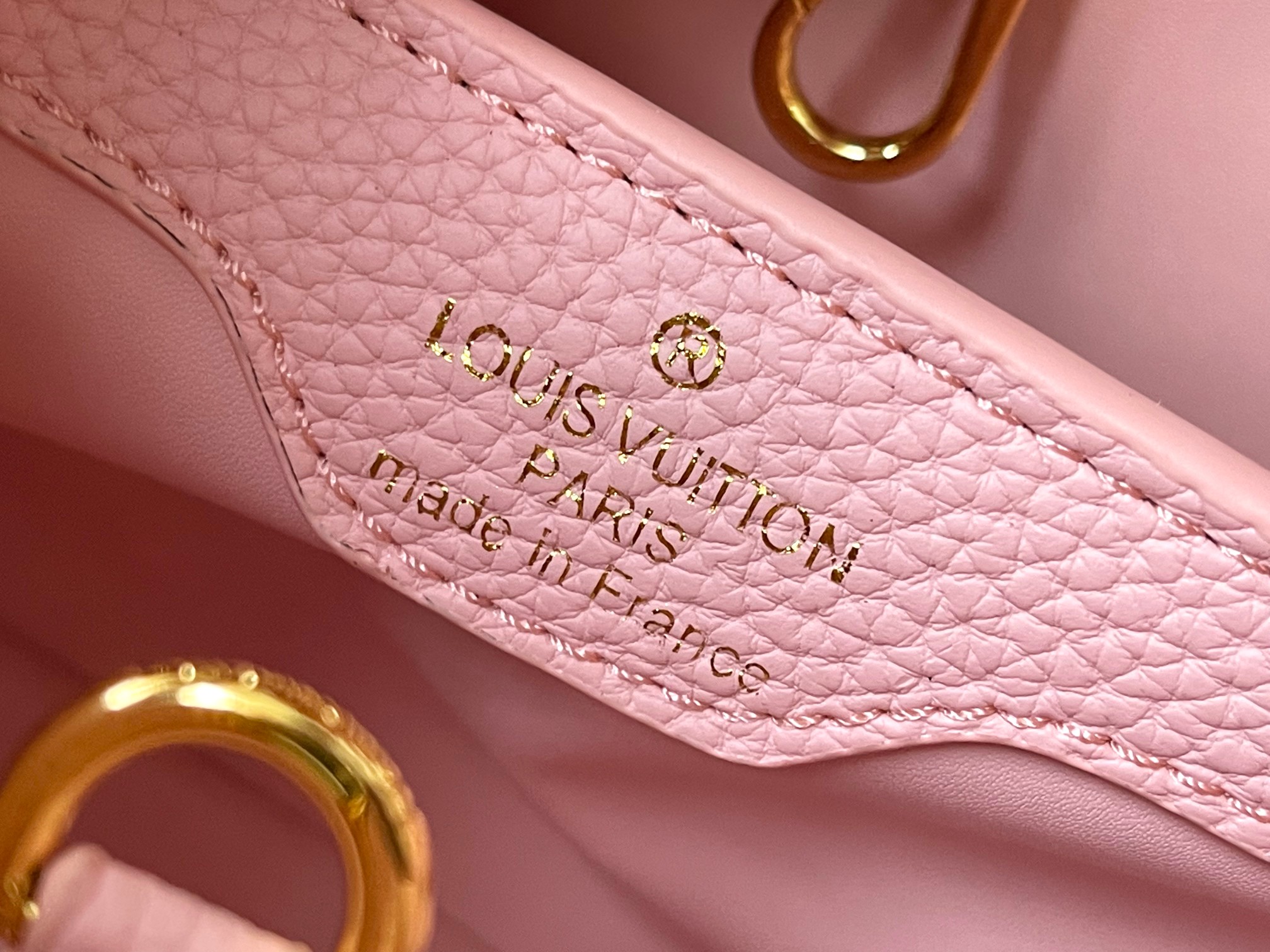 LOUIS VUITTON CAPUCINES BB PINK 27CM M20717 - Image 2