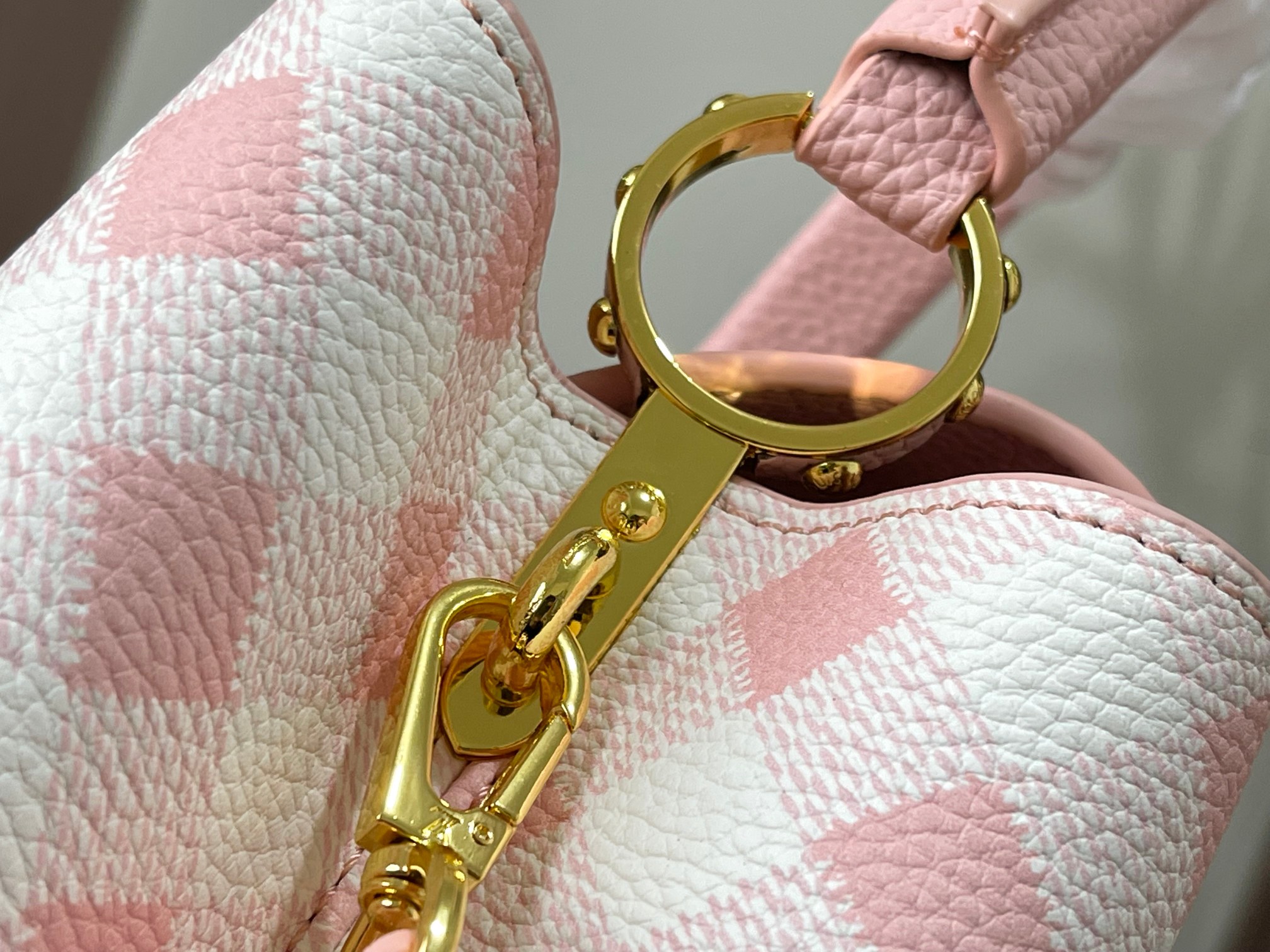 LOUIS VUITTON CAPUCINES BB PINK 27CM M20717 - Image 5