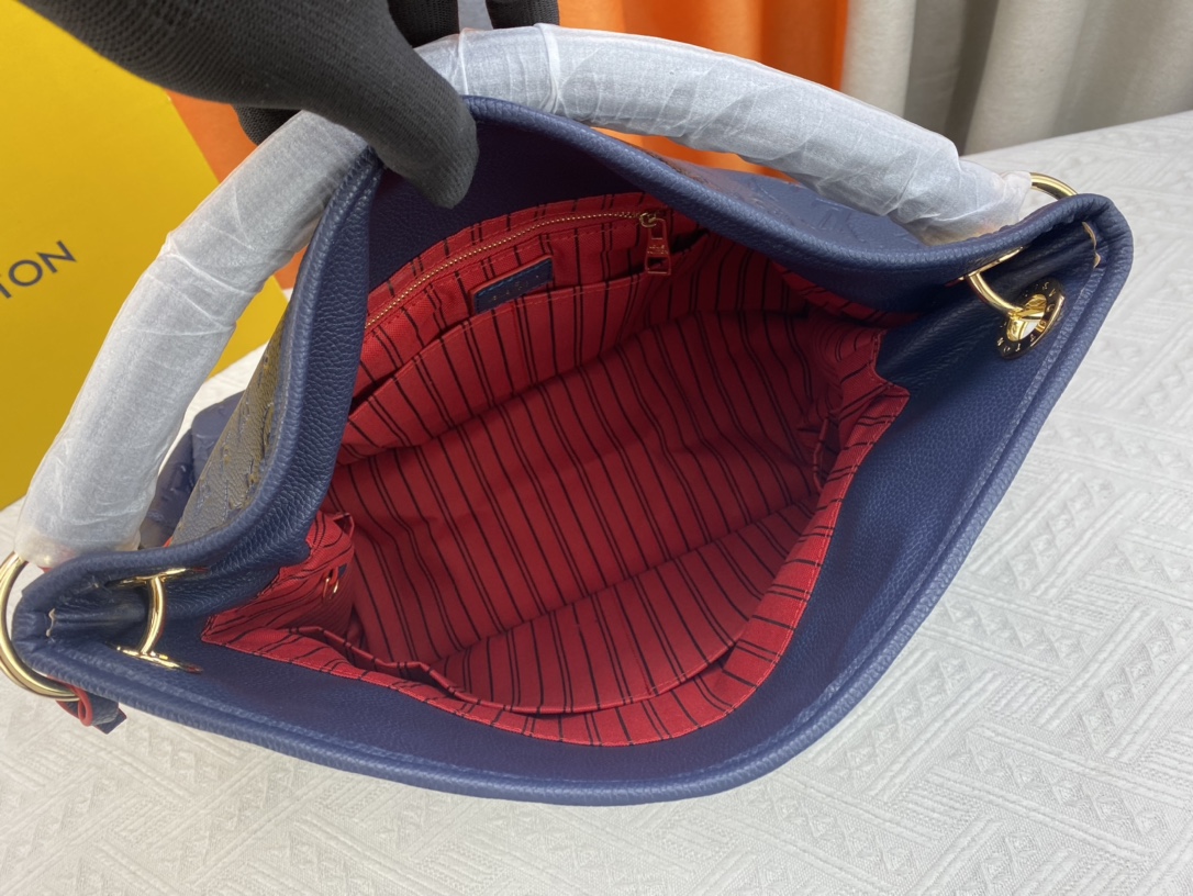 LOUIS VUITTON ARTSY MM 47CM NAVY BLUE M41066 - Image 3