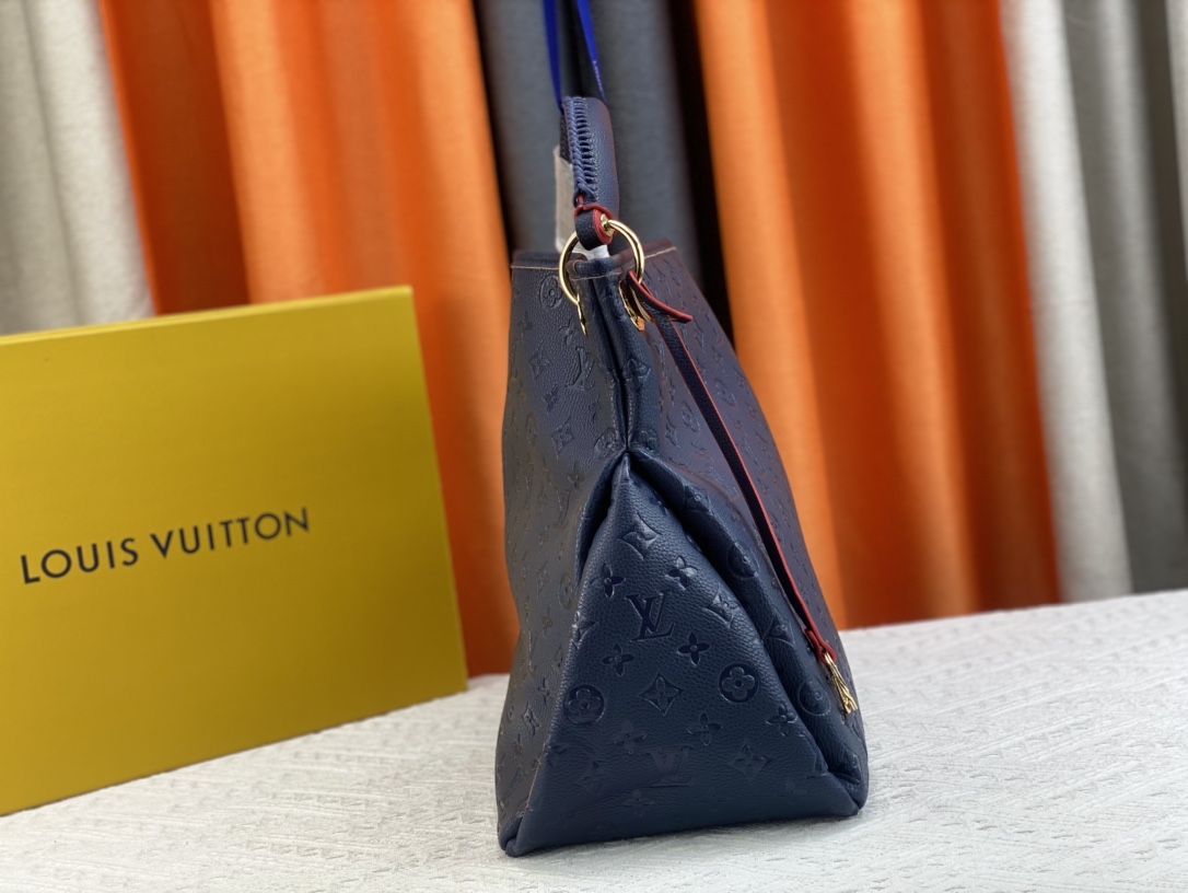 LOUIS VUITTON ARTSY MM 47CM NAVY BLUE M41066 - Image 8