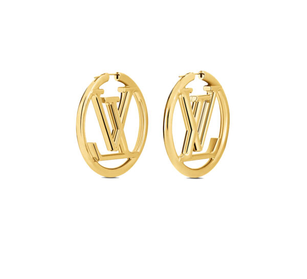 LOUIS VUITTON LOUISE HOOP EARRINGS M64288